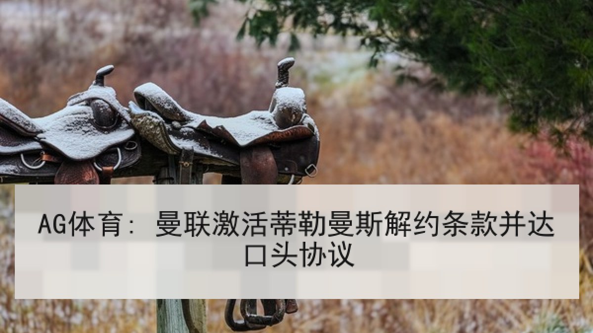 AG体育: 曼联激活蒂勒曼斯解约条款并达口头协议
